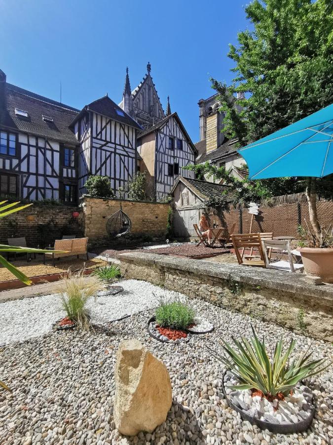 La Marmotte De La Cathedrale - Calme - Jardin Apartman Troyes Kültér fotó